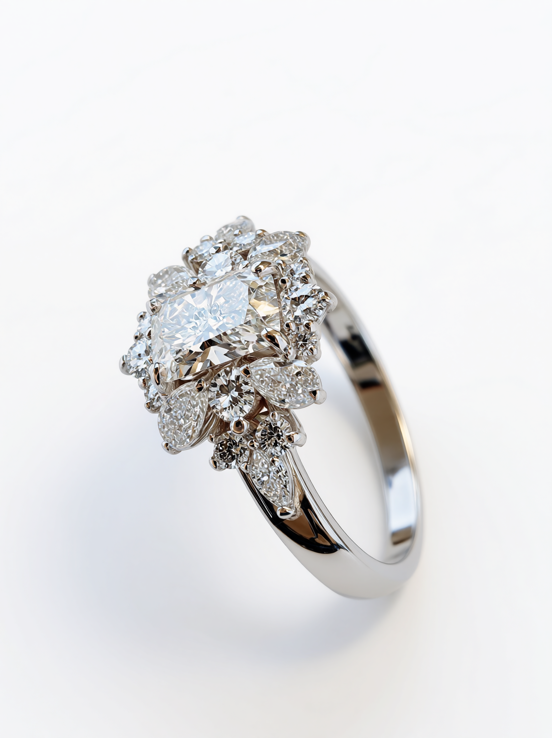 Fleur de Neige Ring