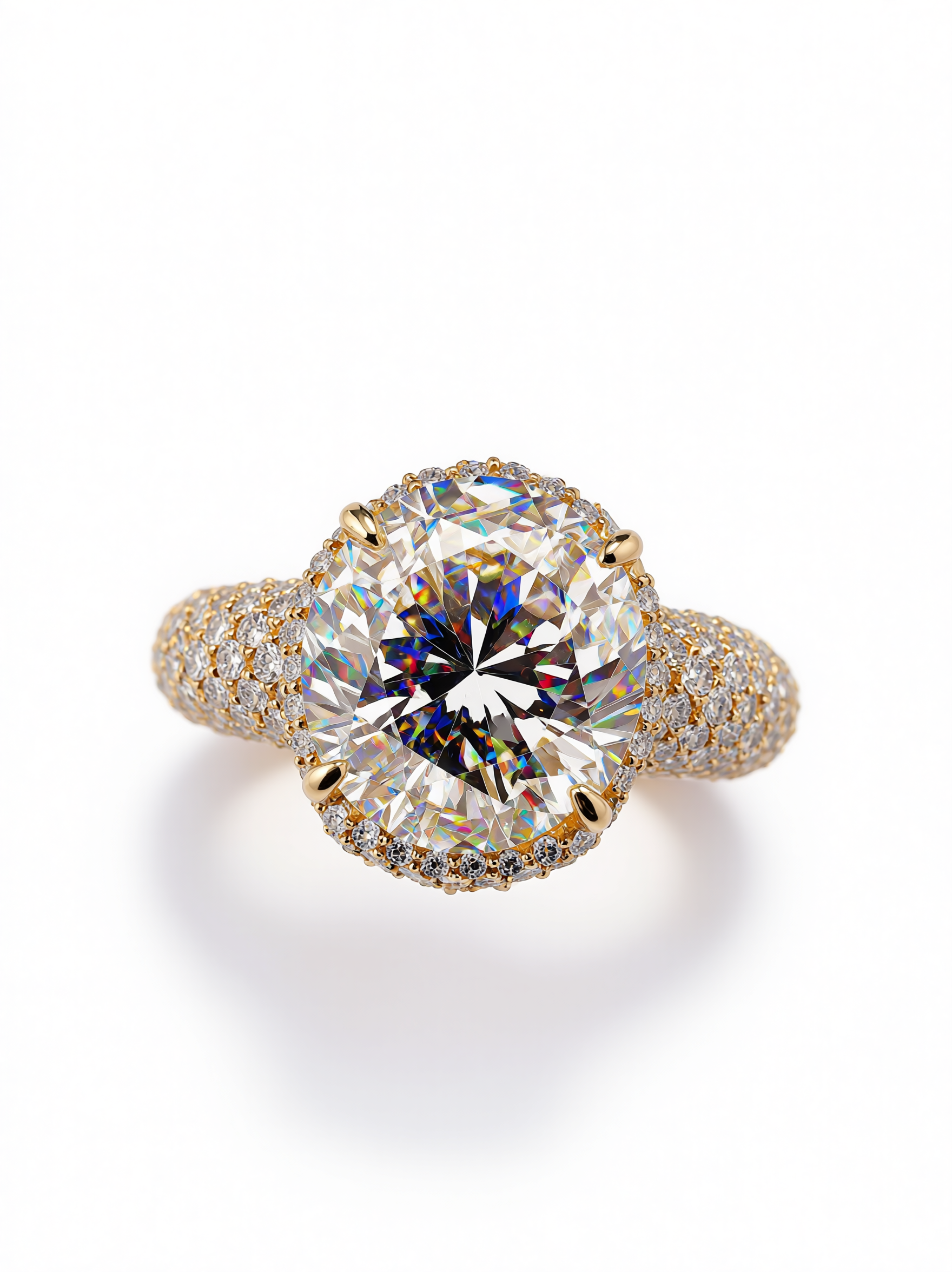 Aurore Halo Ring