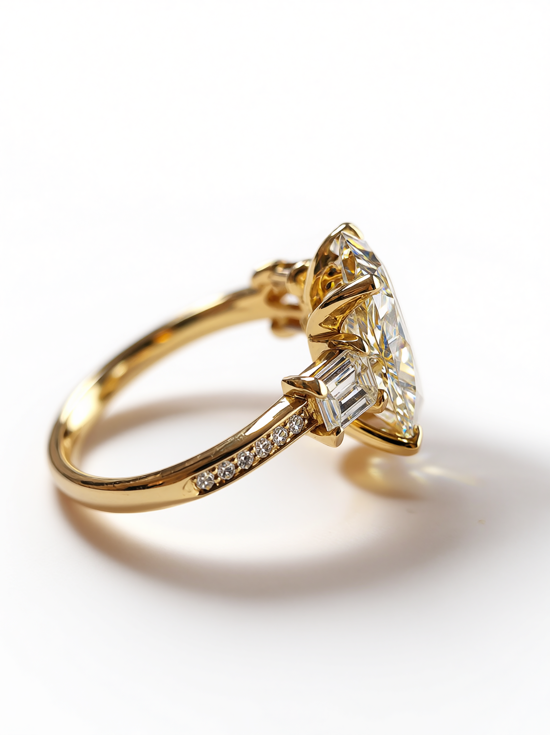 Solitaire Lumière Ring