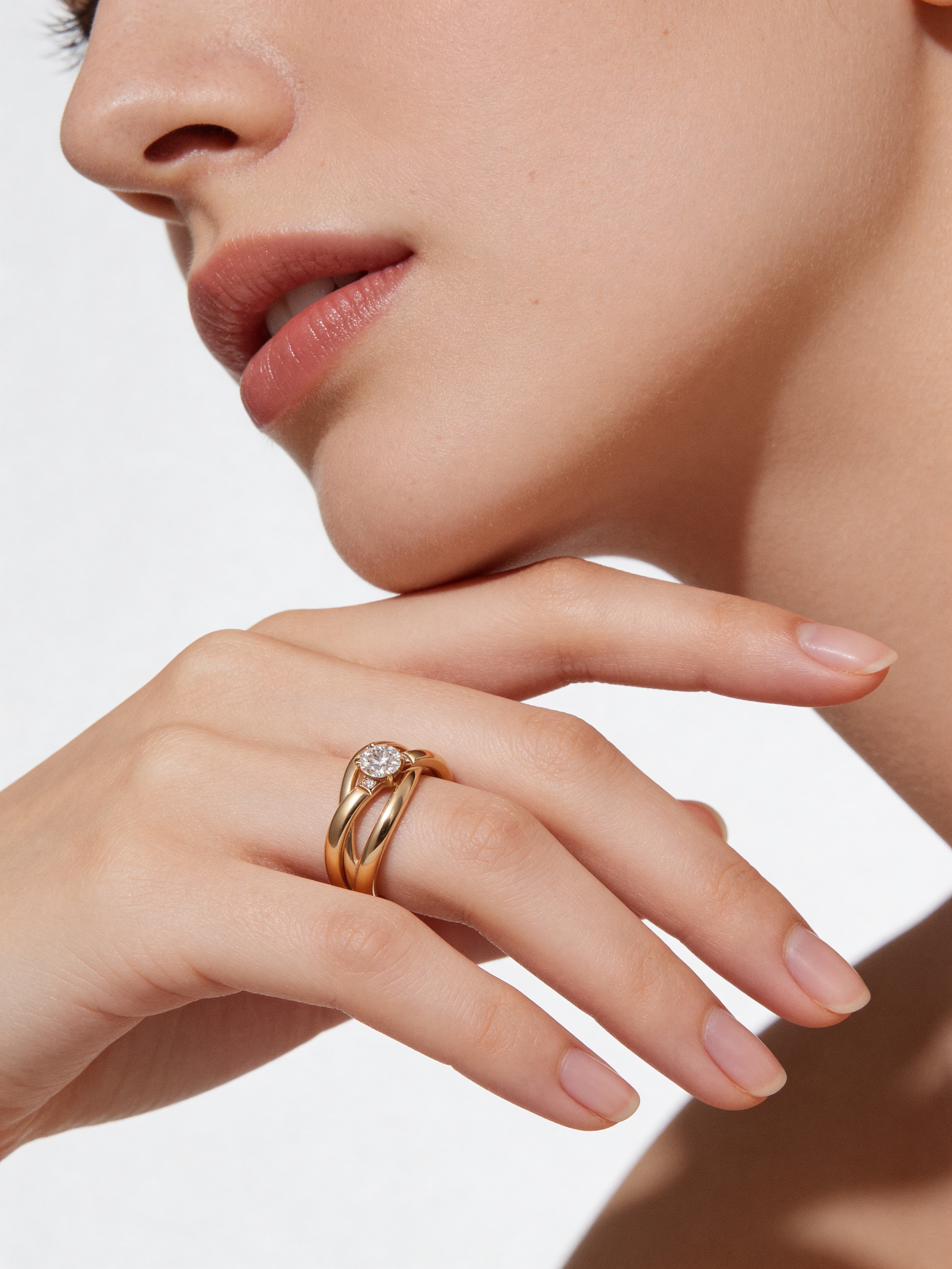 Spirale Solitaire Ring