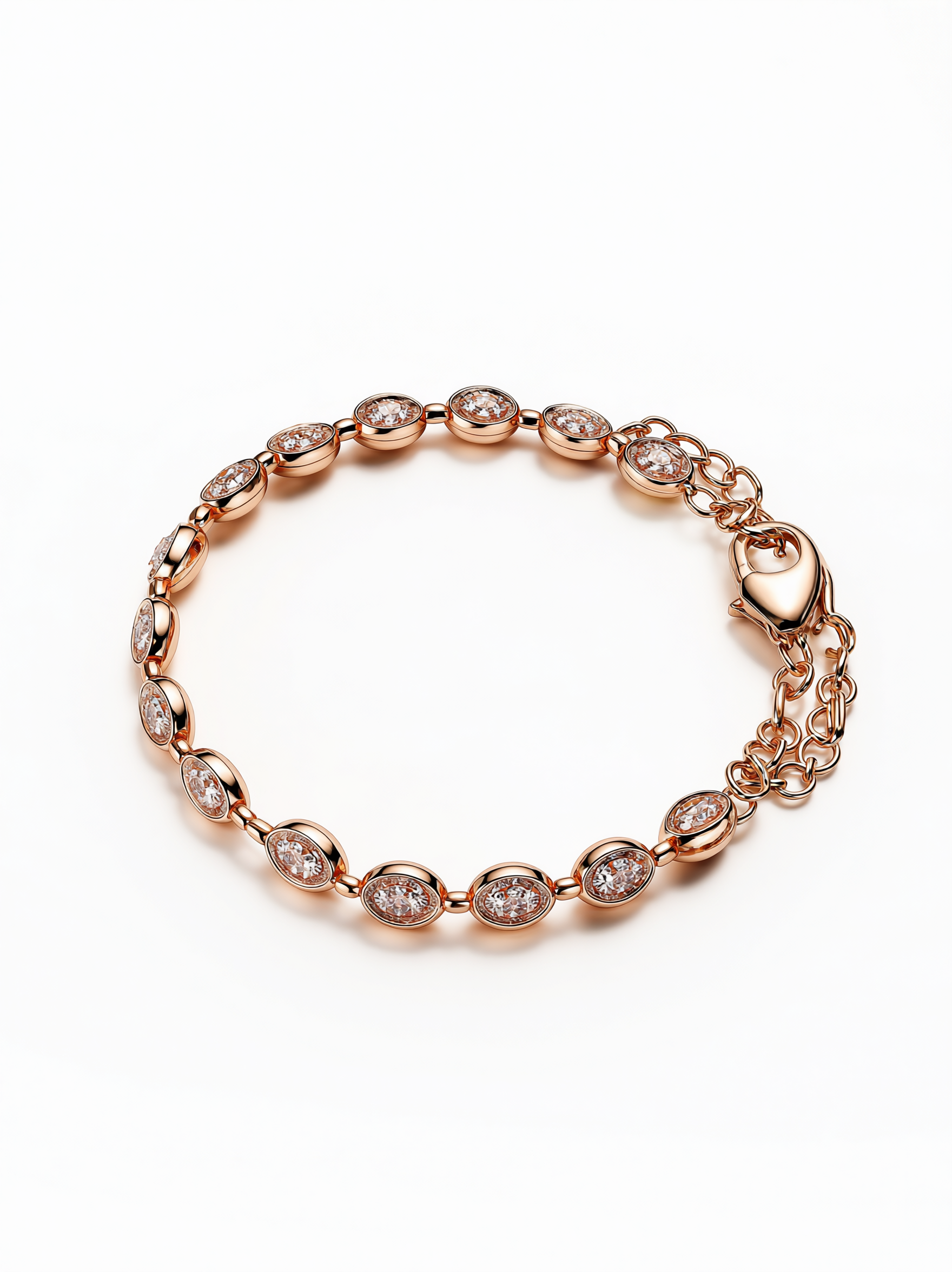 Mini Chaîne Diamant Bracelet