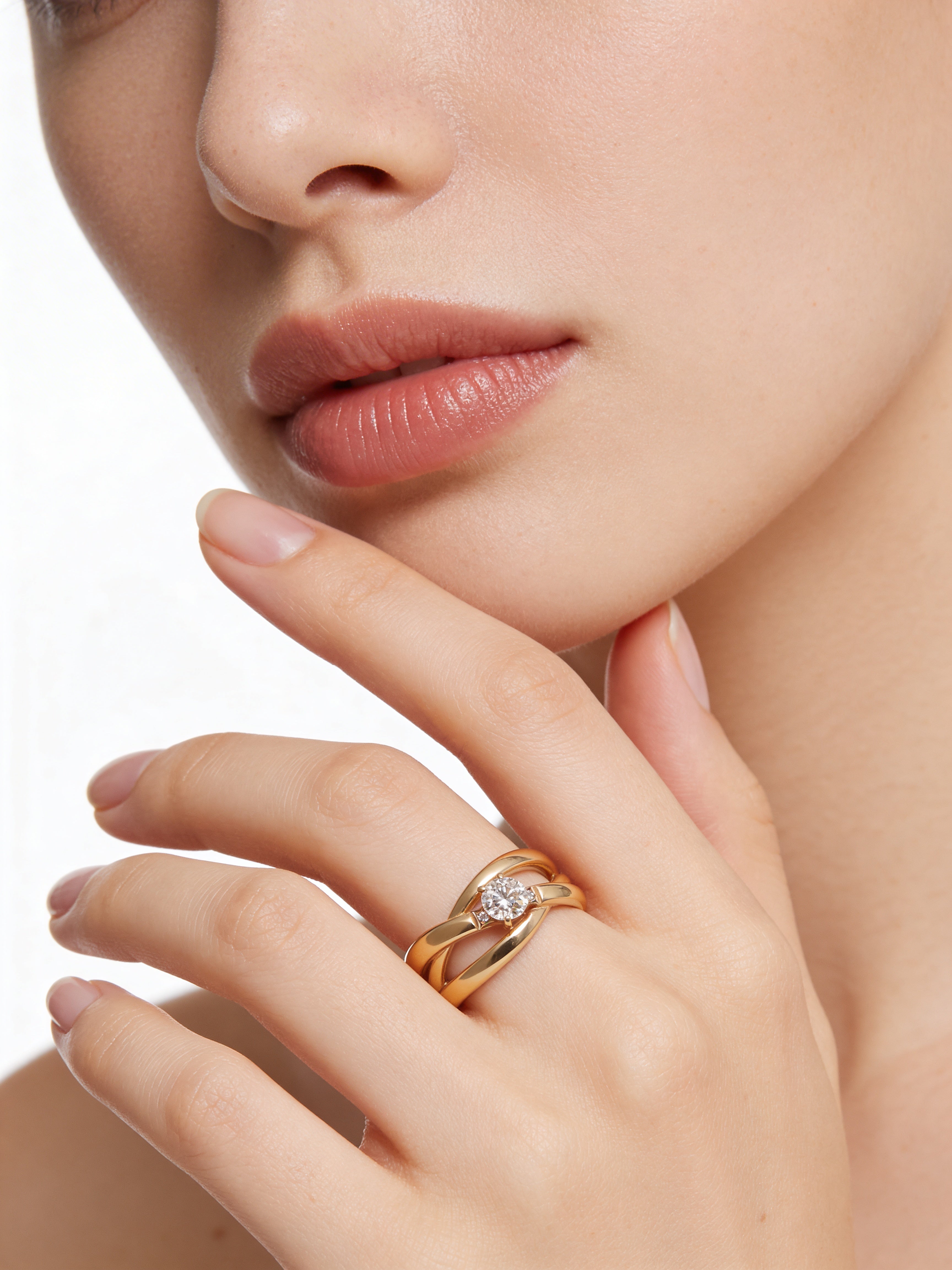 Spirale Solitaire Ring