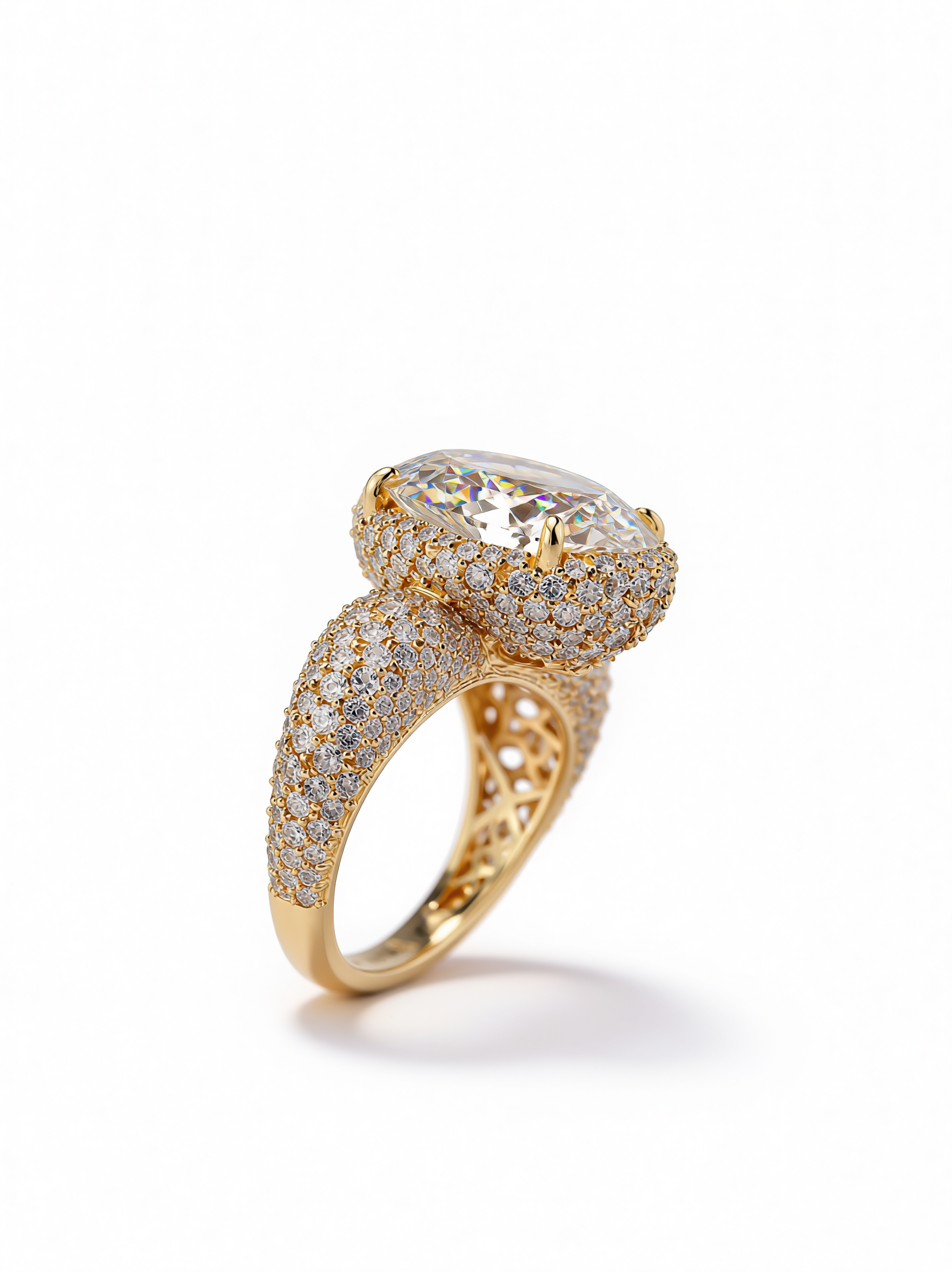 Aurore Halo Ring