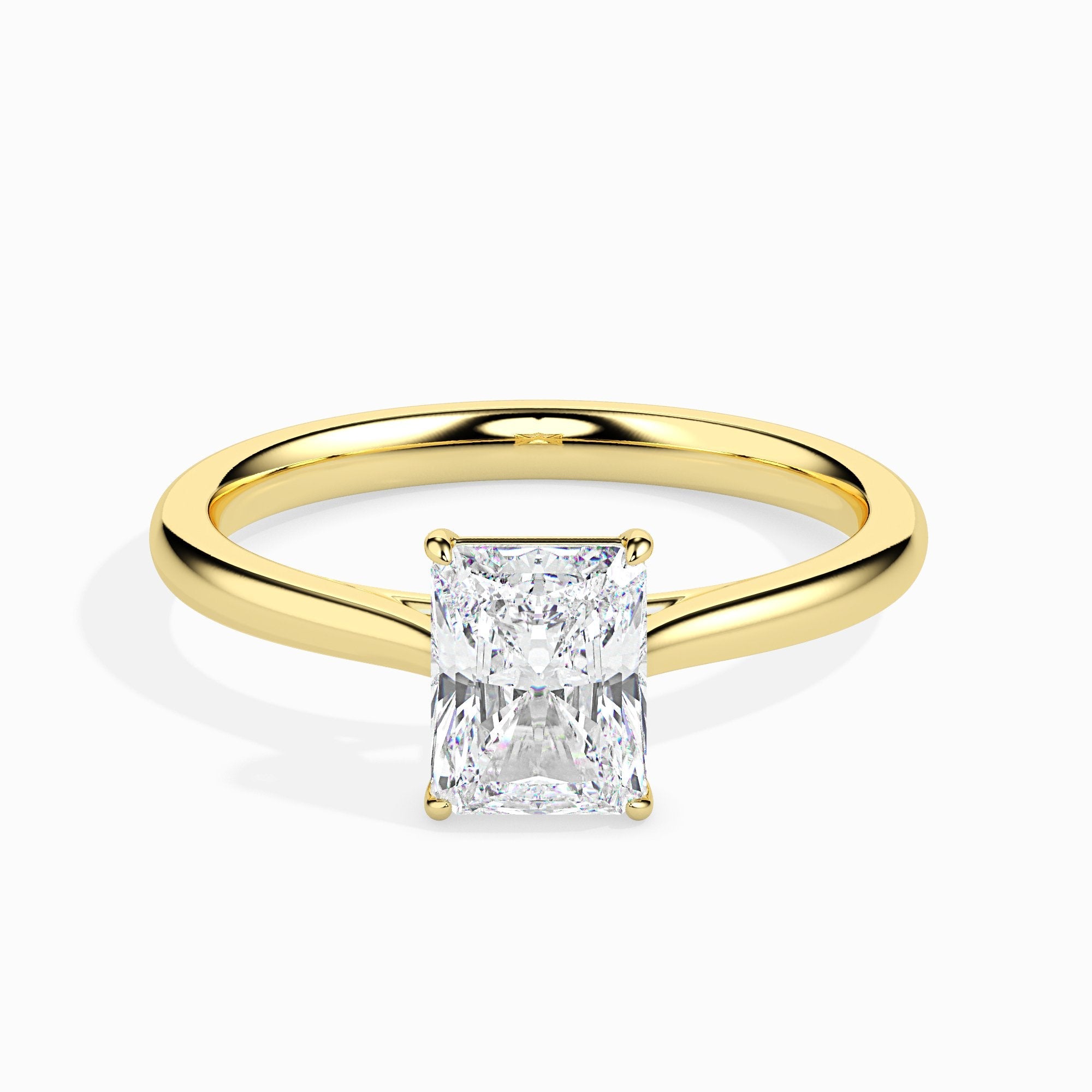 1 ctw Solitaire Radiant Ring
