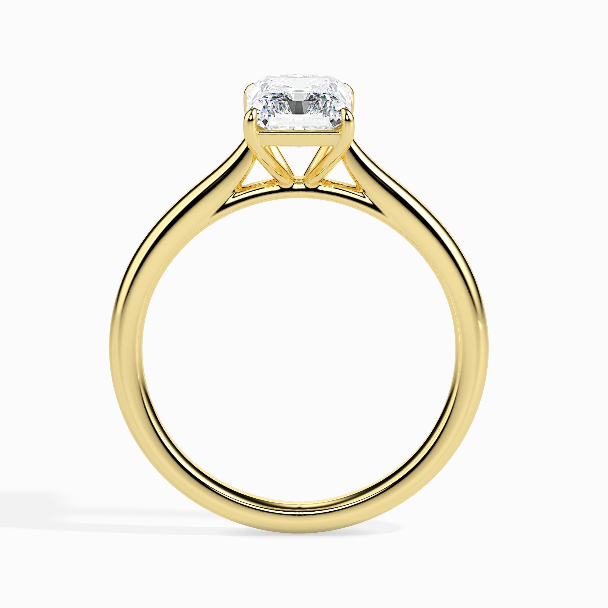 1 ctw Solitaire Radiant Ring