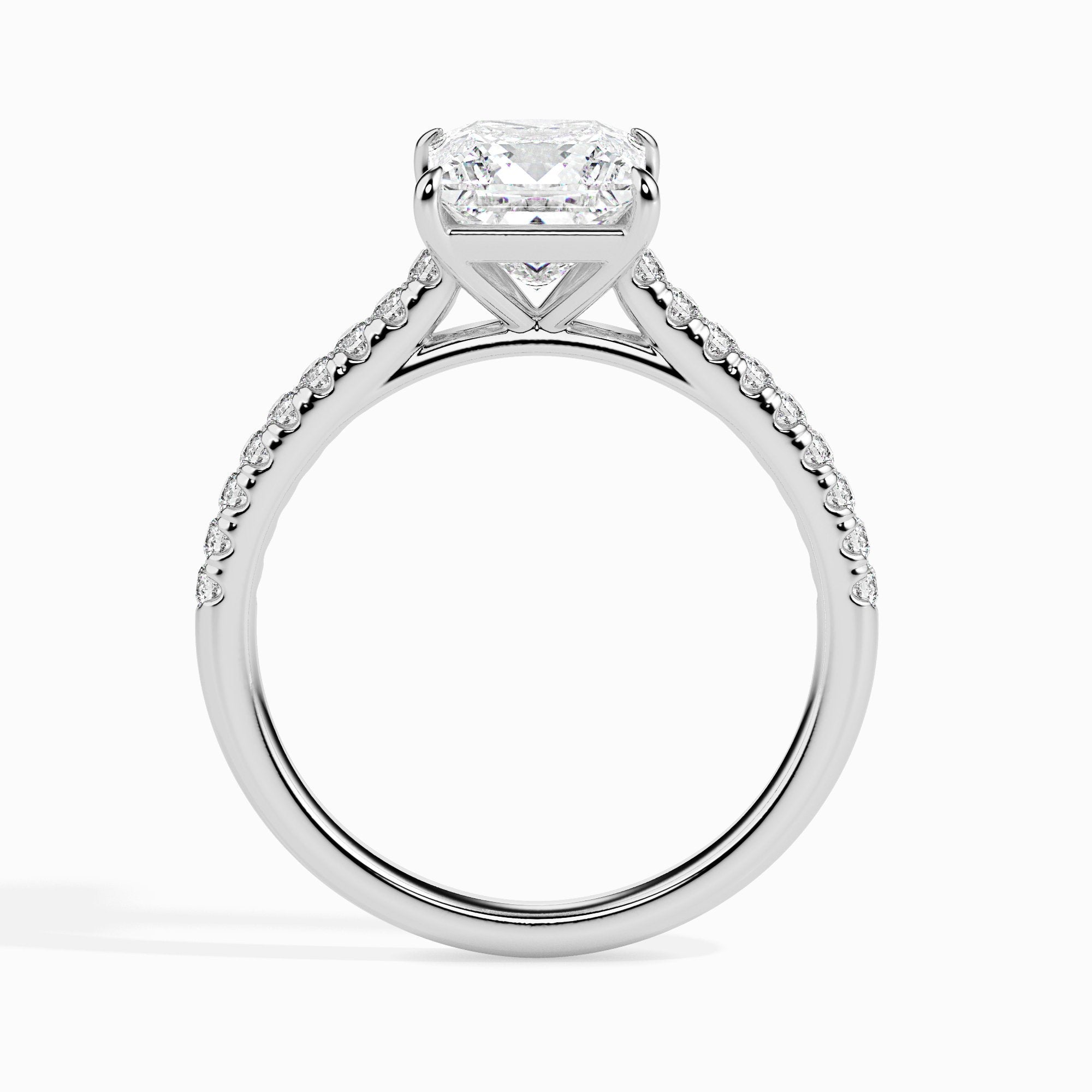 Lucrezia Solitaire Pavé Princesse