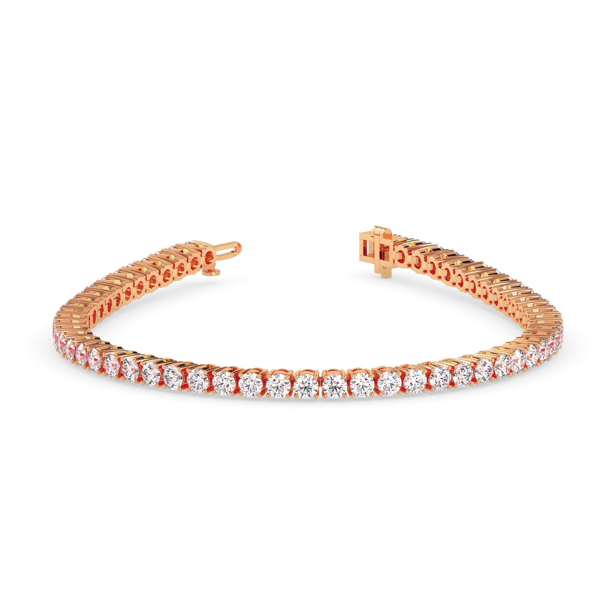 3 ctw Round Tennis Bracelet