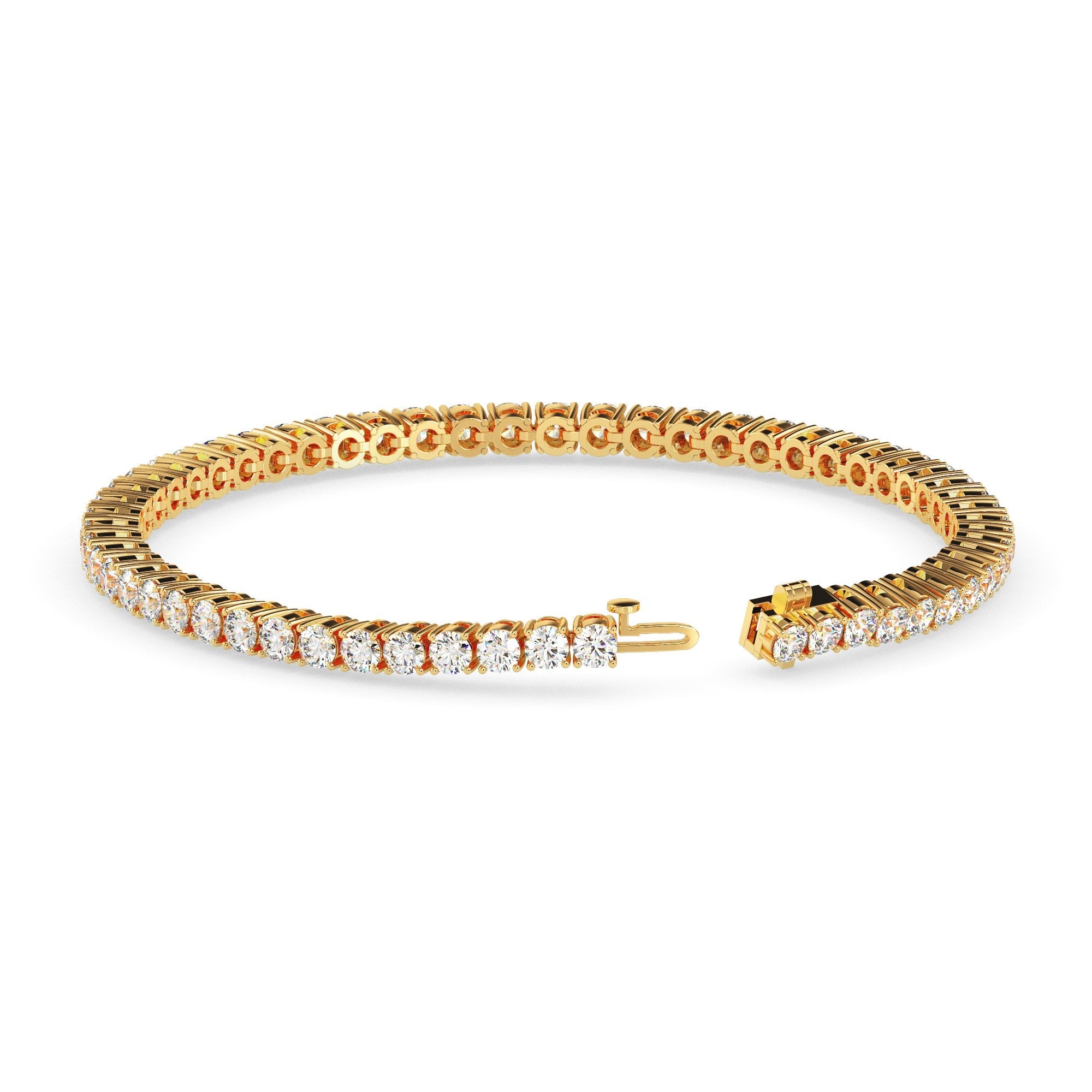 3 ctw Round Tennis Bracelet