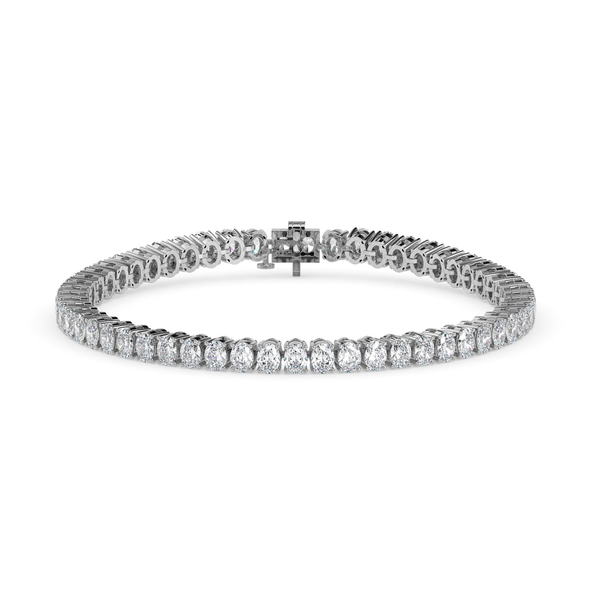 3 ctw Oval Tennis Bracelet