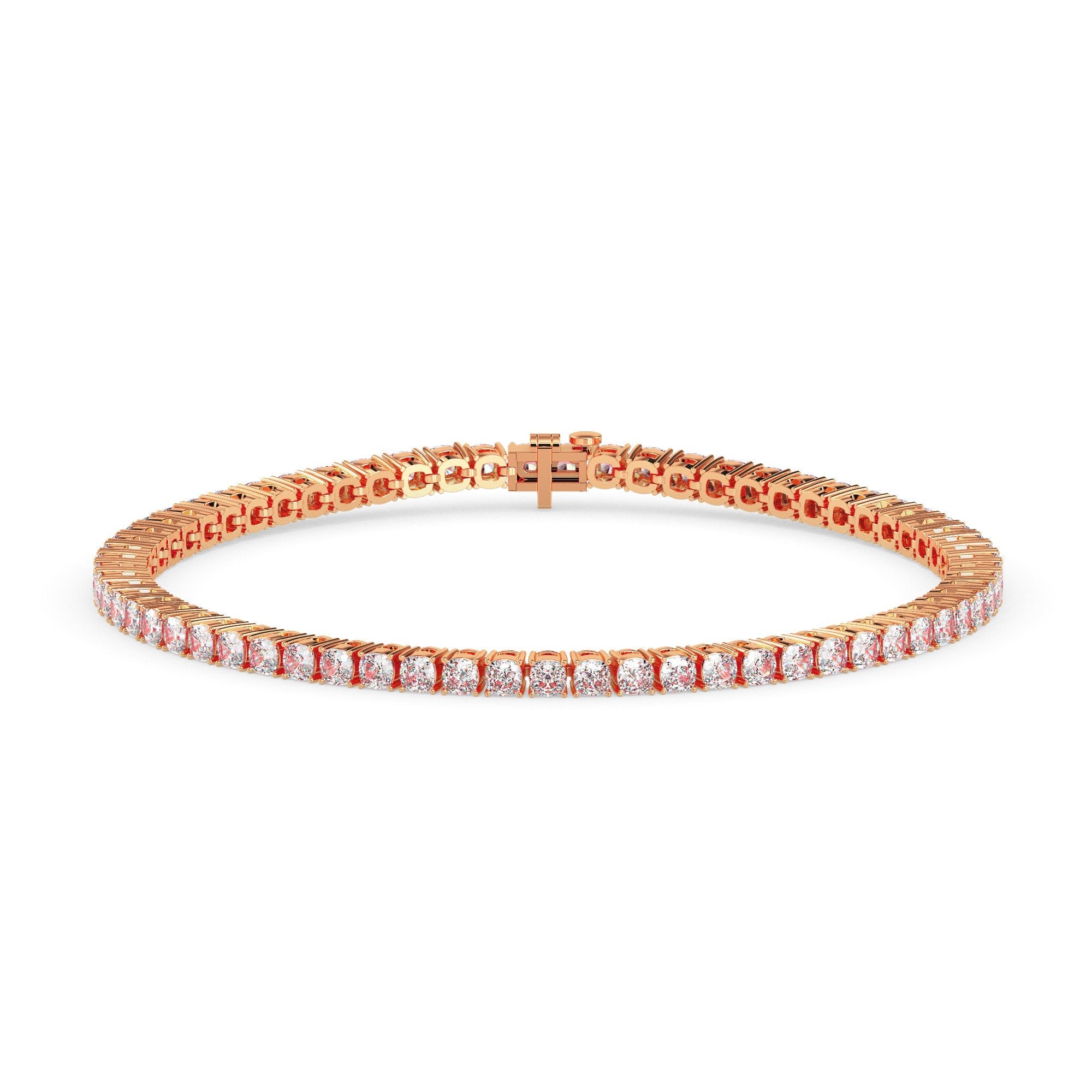 Cushion Tennis Bracelet