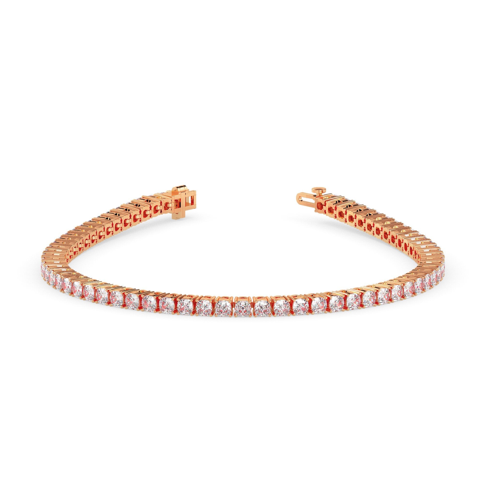 Cushion Tennis Bracelet