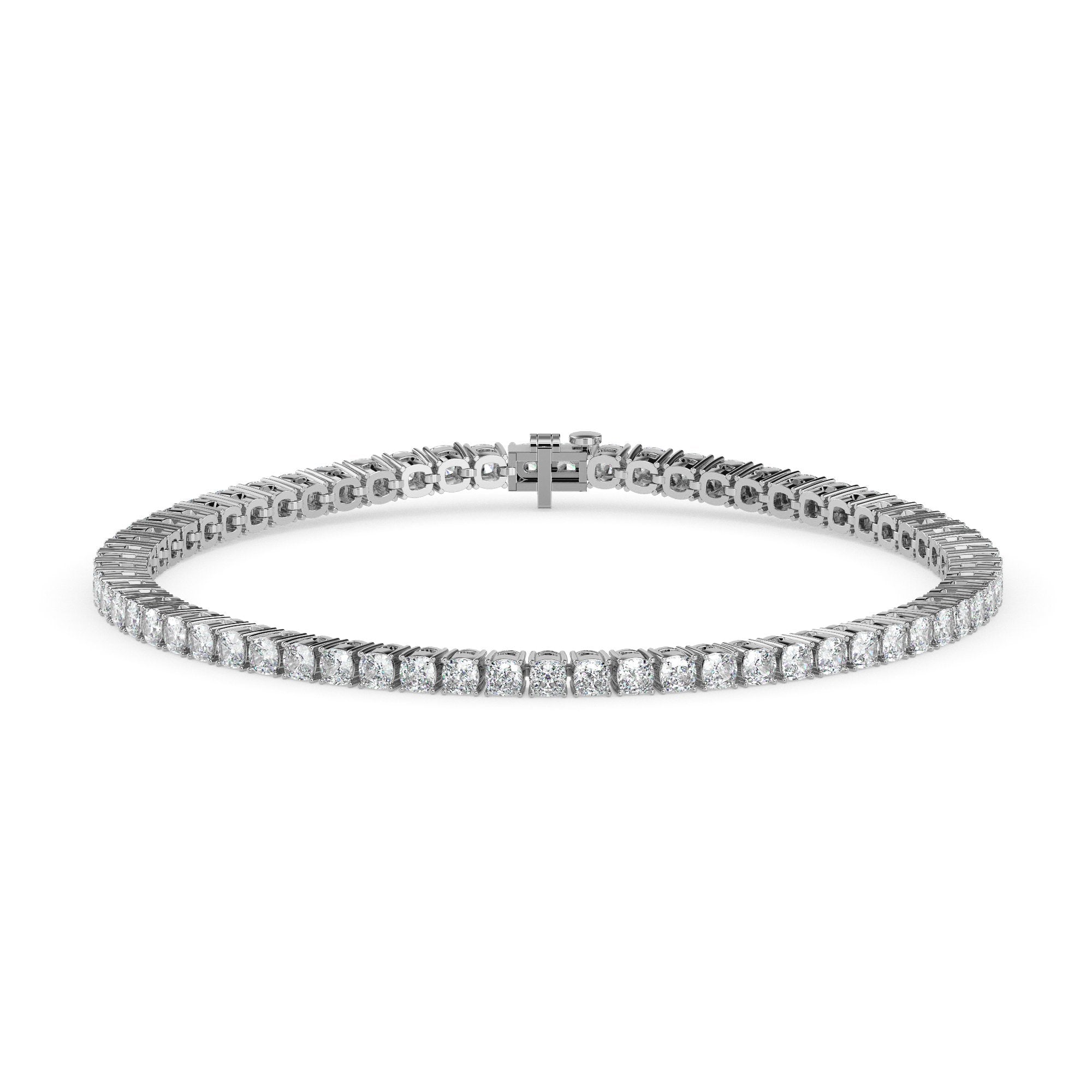Cushion Tennis Bracelet
