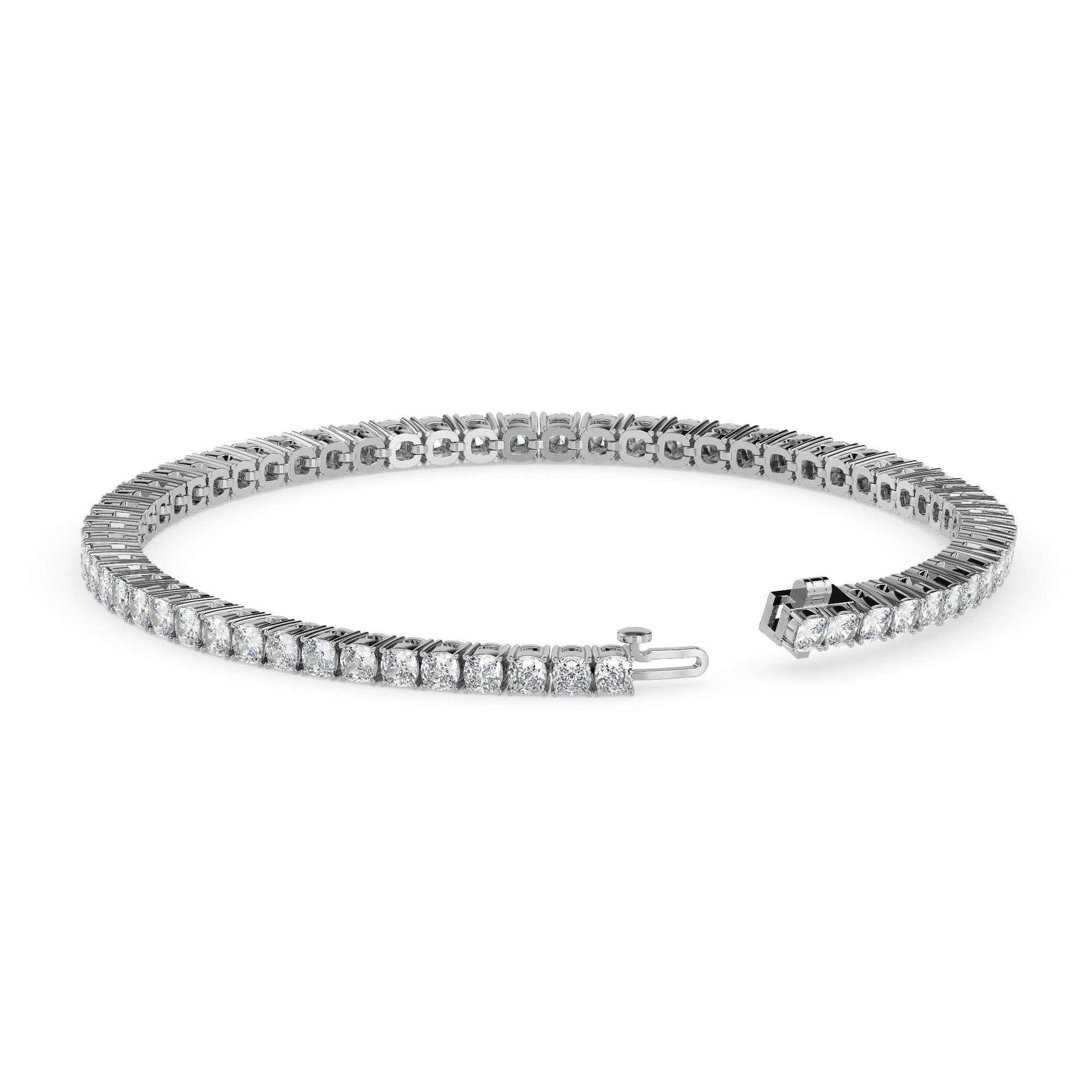 Cushion Tennis Bracelet