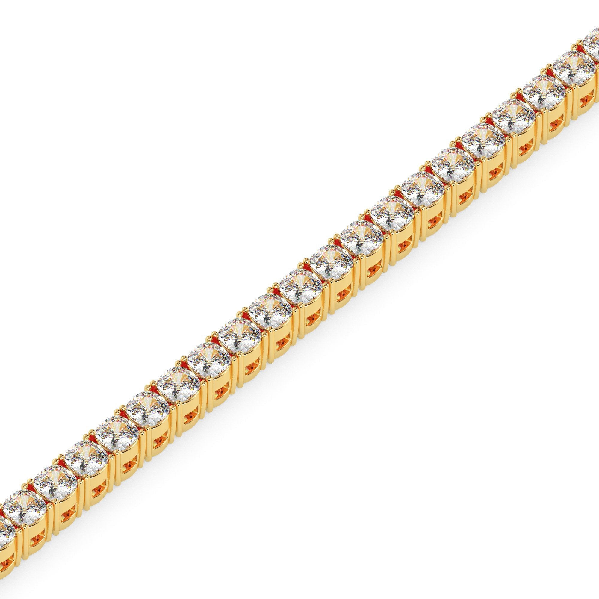 Cushion Tennis Bracelet