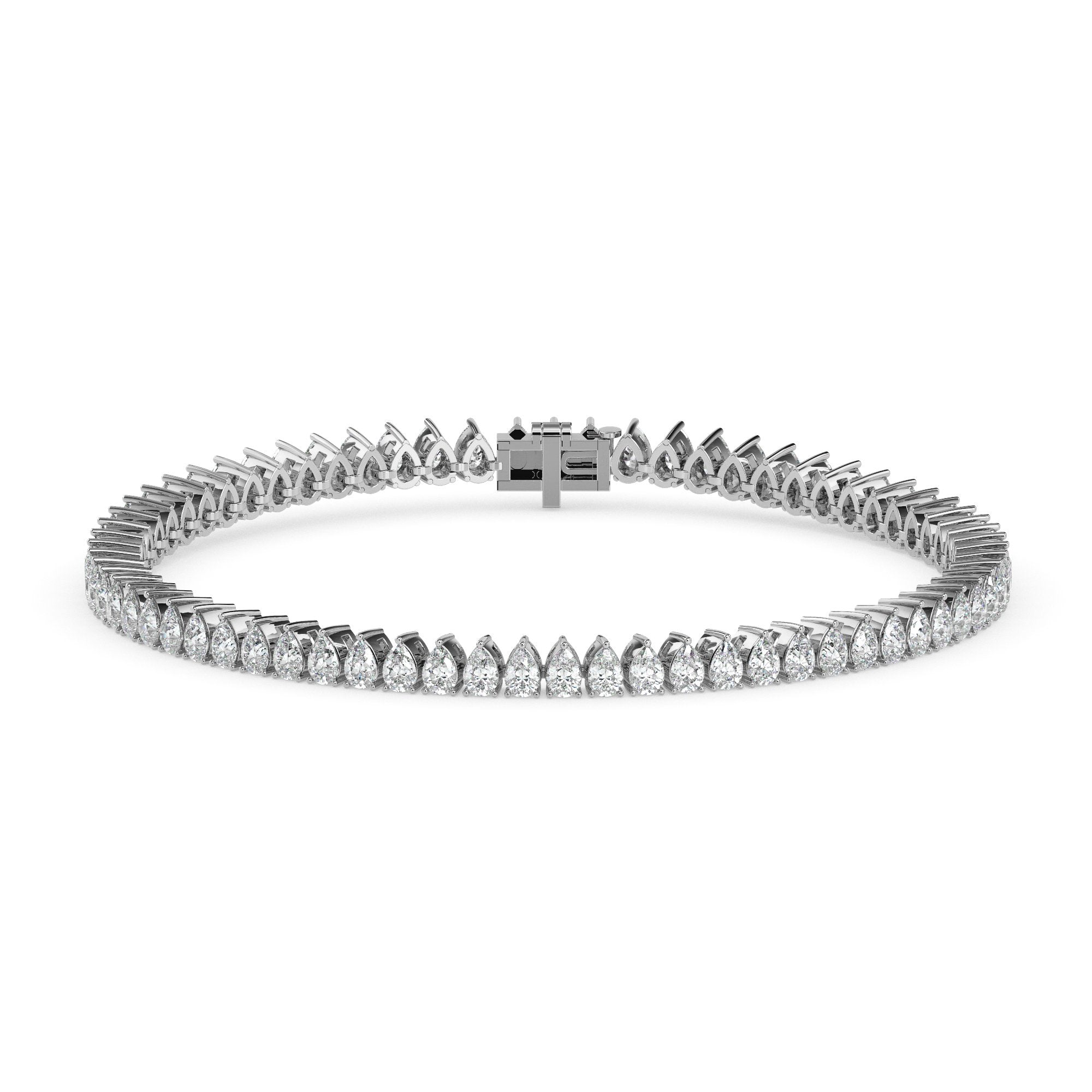 Pear Tennis Bracelet