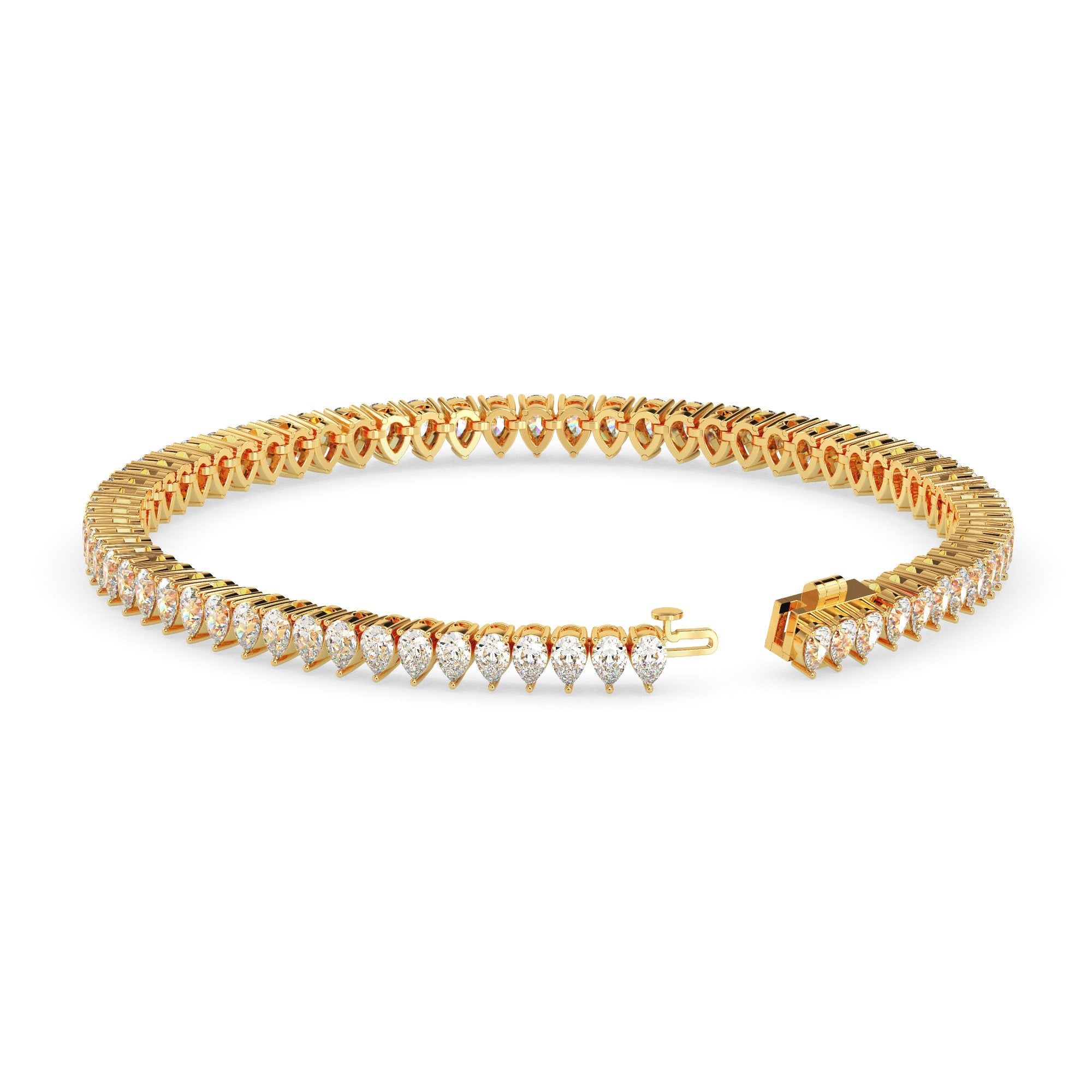 Bracelet de tennis poire