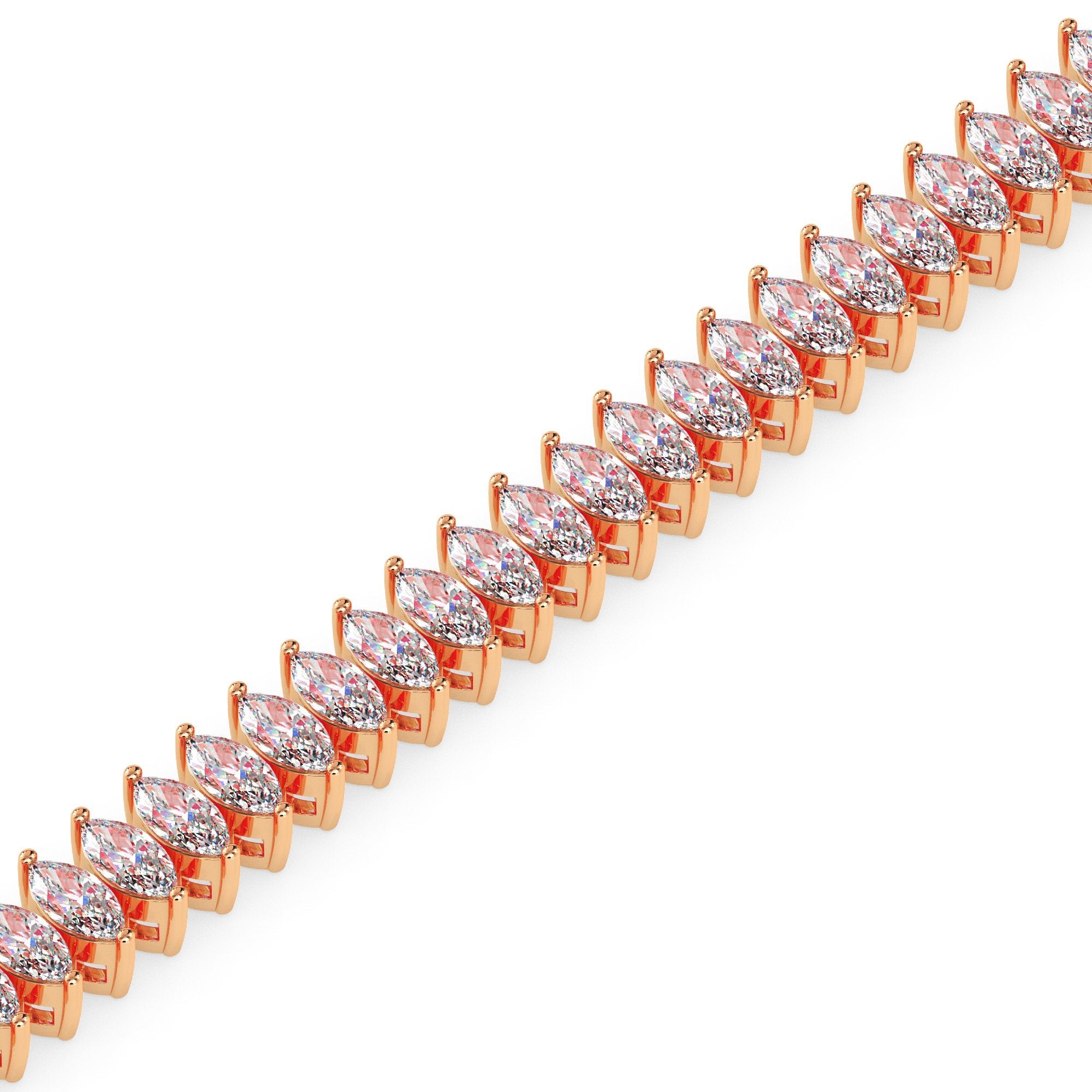 Marquise Tennis Bracelet