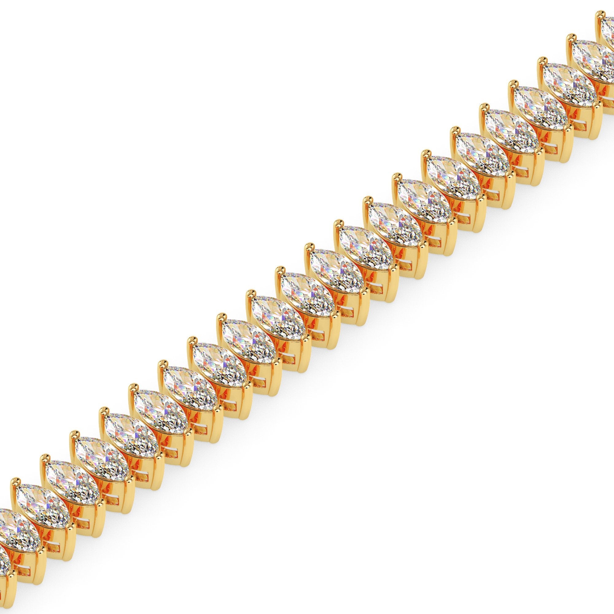 Marquise Tennis Bracelet