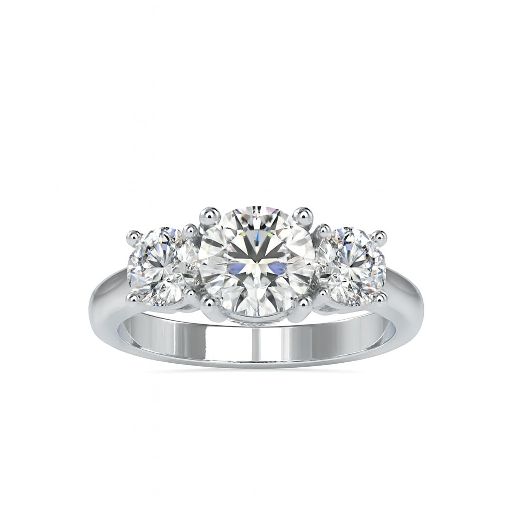 Camille Trinity Radiant Eclipse Ring