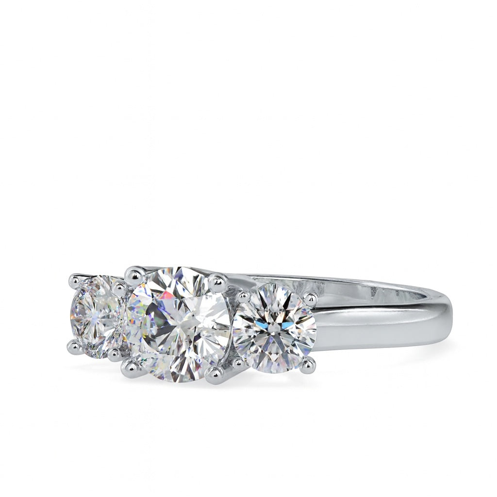 Camille Trinity Radiant Eclipse Ring