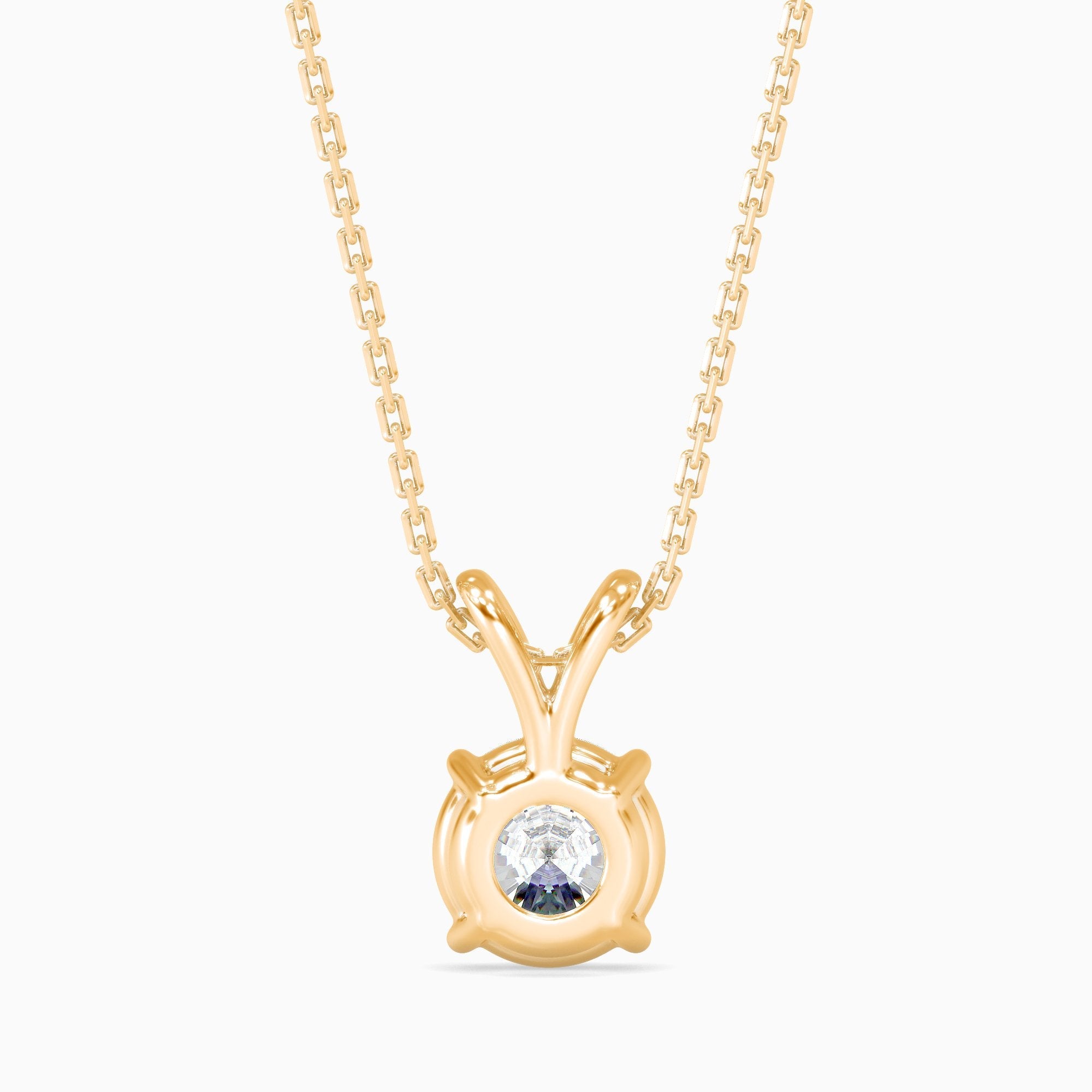 1 ctw Solitaire Round Pendant