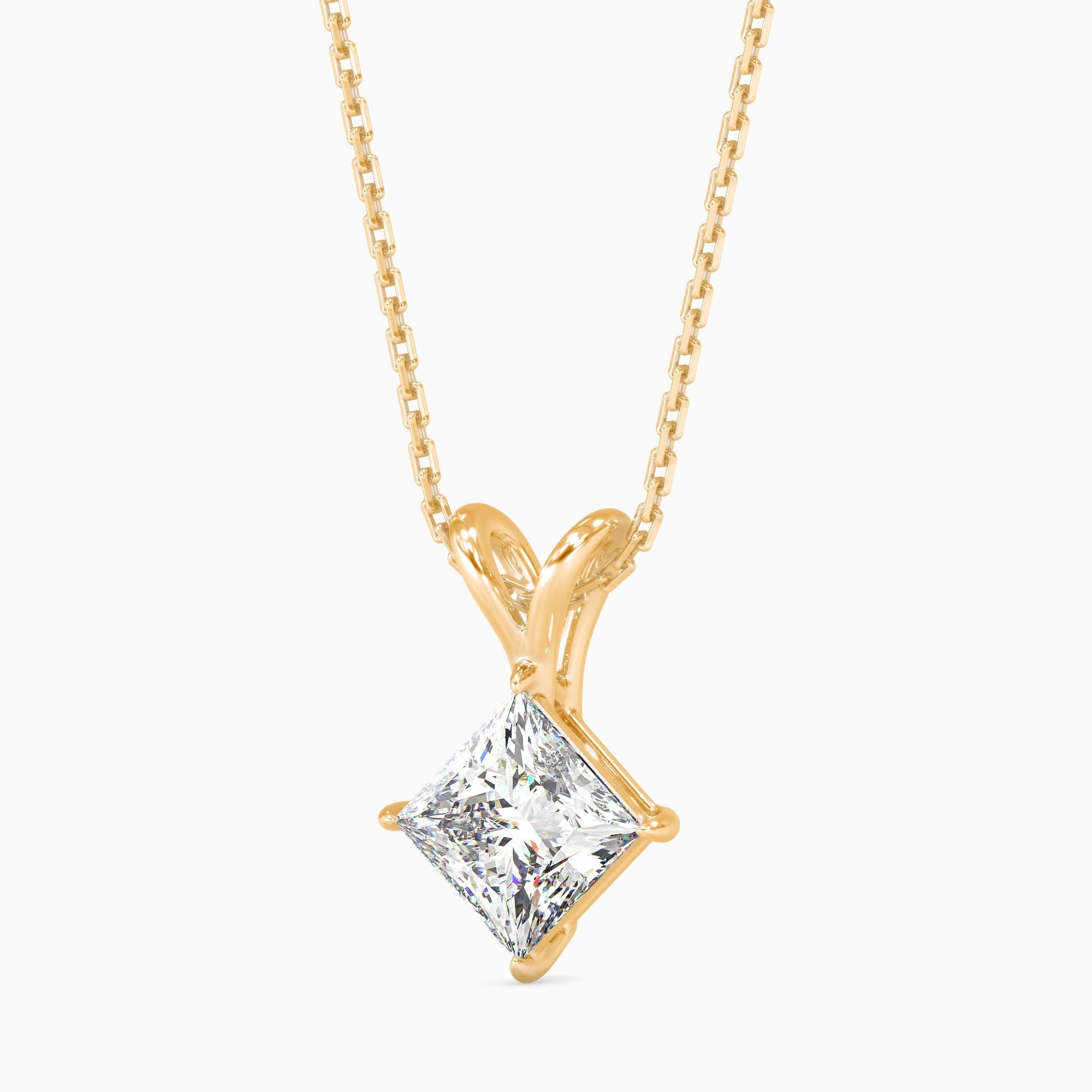 Regina Solitaire Princess Pendant