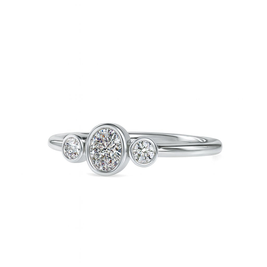 Bague Orla Cirque-Ovale Élégance