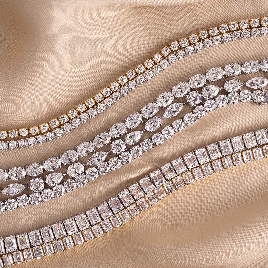 3 ctw Round Tennis Bracelet