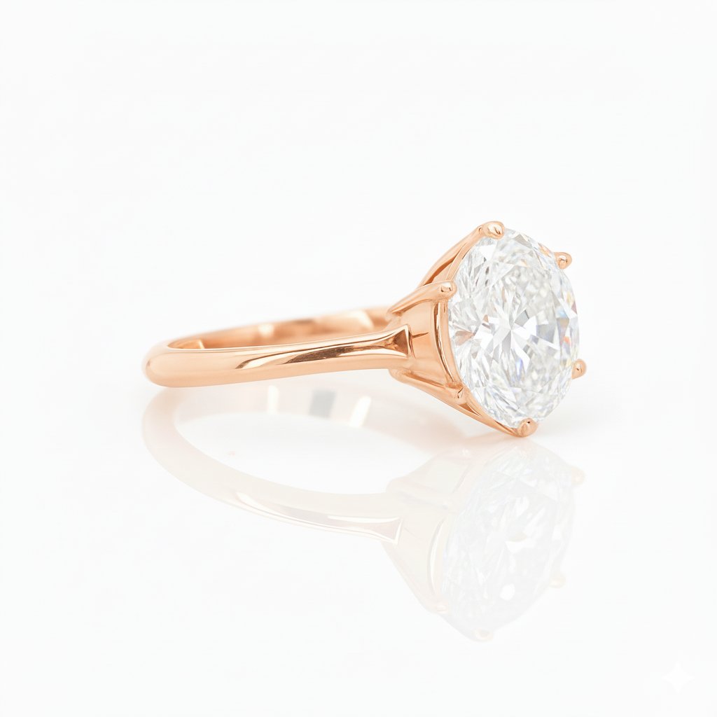 Bague Solitaire Six Griffes