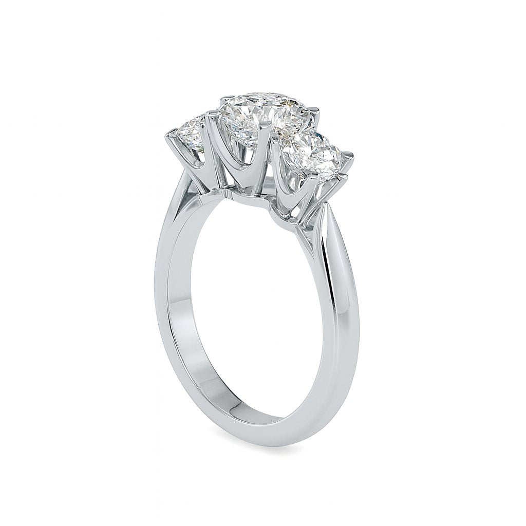 Stella Celestial Tri-Stone Ring