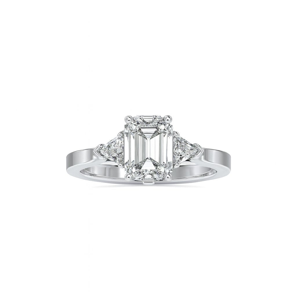 Stellar Prism Emerald Ring